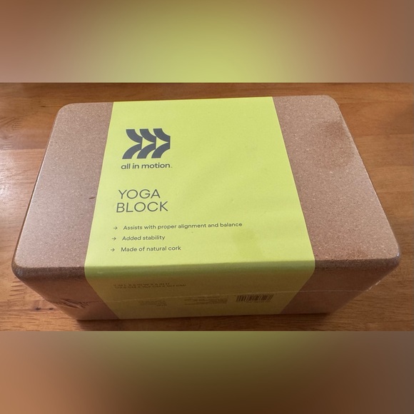 all in motion Other - All in Motion Cork Yoga Block